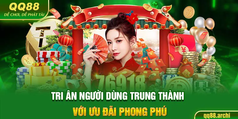 Tri ân người dùng trung thành với ưu đãi phong phú